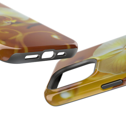 Protective Phone Case – Amber Orchid