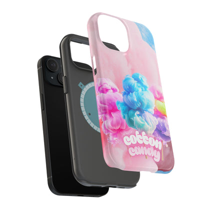 Wireless-Charging Compatible Case – Cotton Candy Dream
