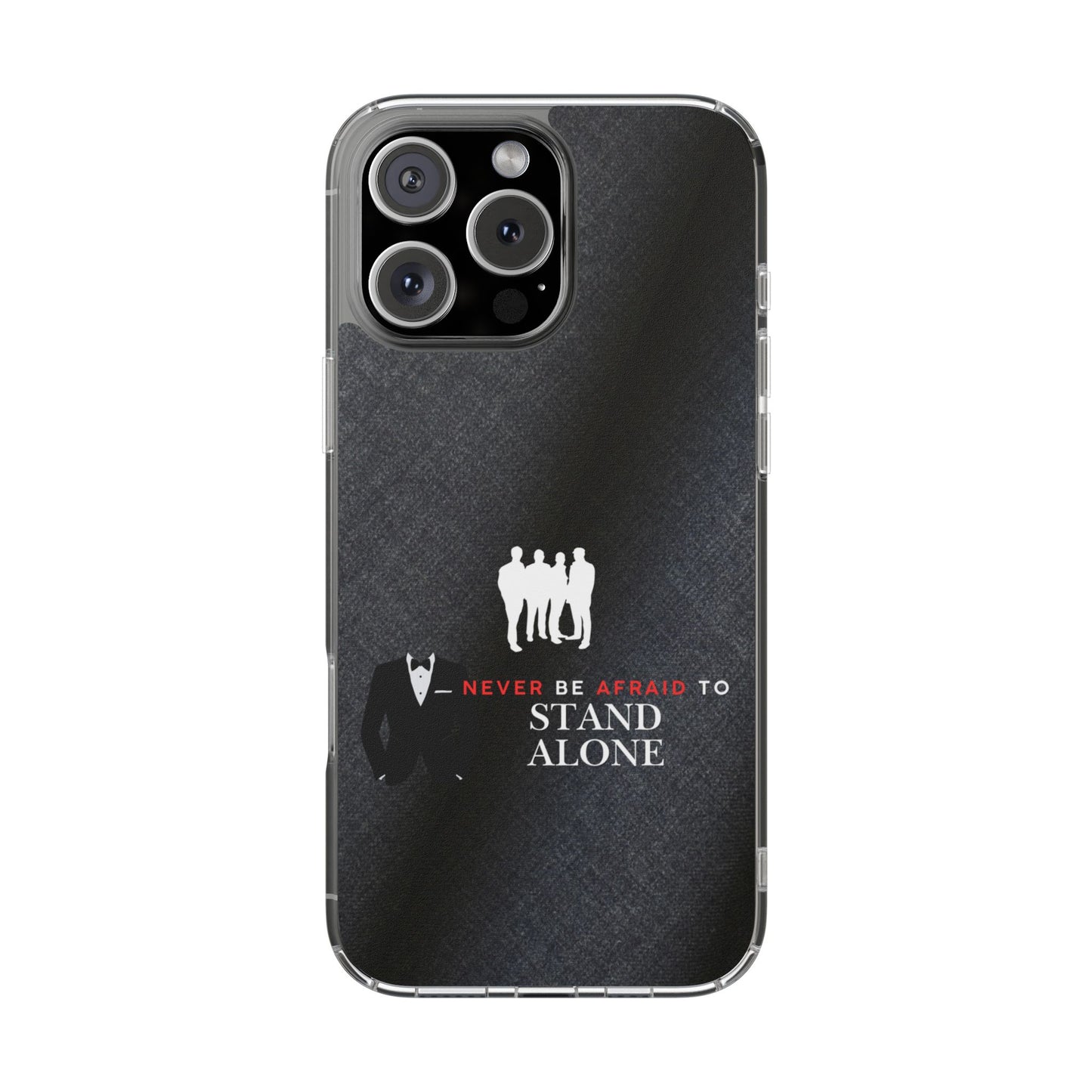 Clear Phone Case – Stand Alone