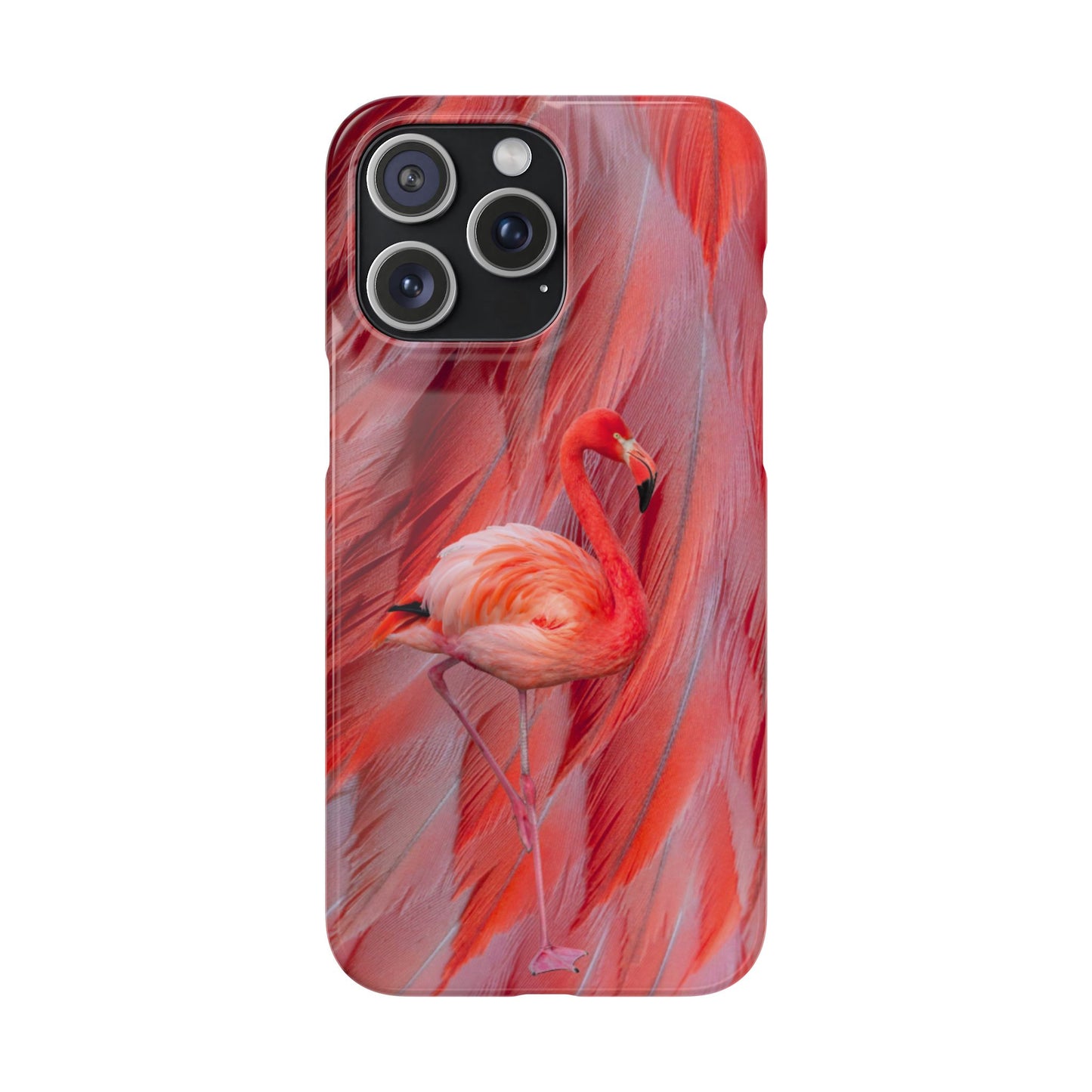 Snap Phone Case – Scarlet Plume