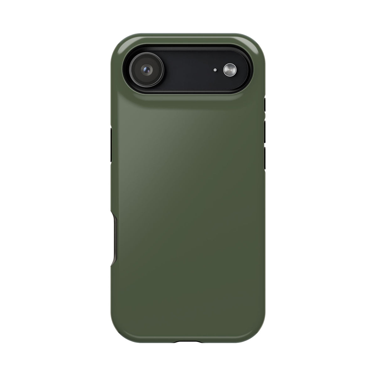 Wireless-Charging Compatible Case – Cabin Green – Compatible with iPhone 13–17 & Samsung Galaxy S25–S26 Series