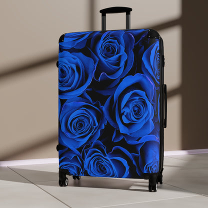 Hardshell Suitcase – Midnight Bloom