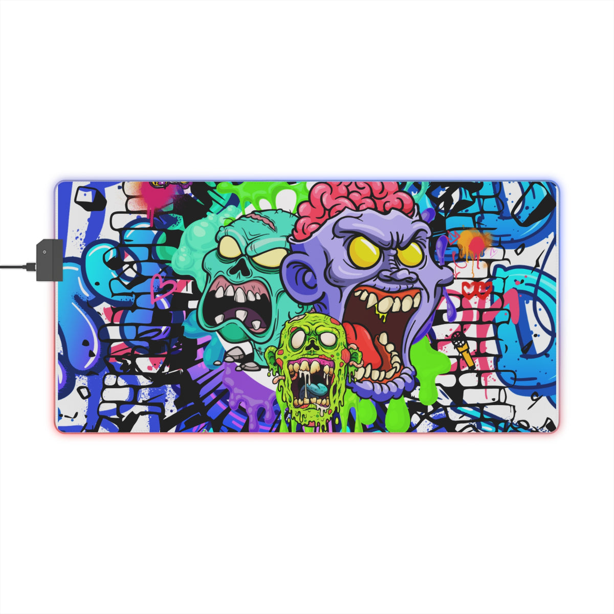 Gaming LED Desk Mat – Dead Loud