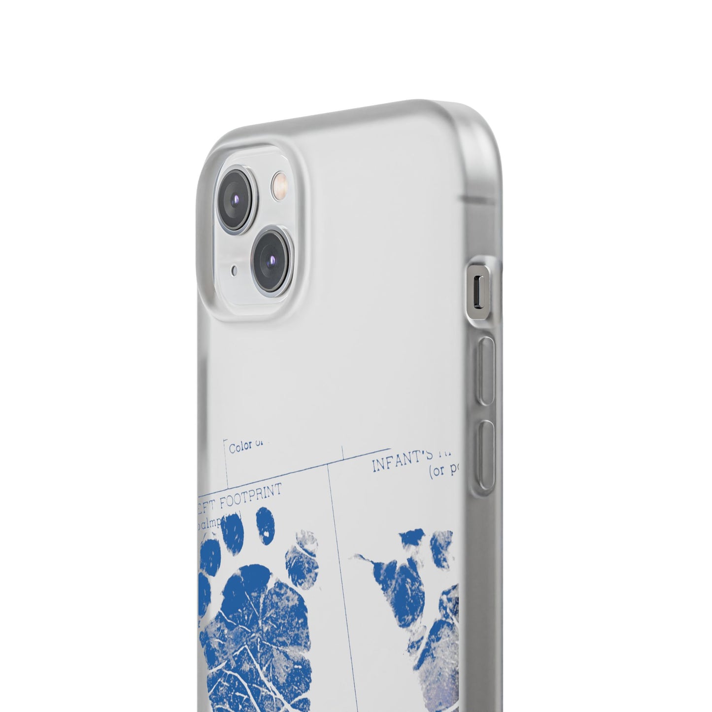 Flexi Case – Mom’s Little Blue Footprints