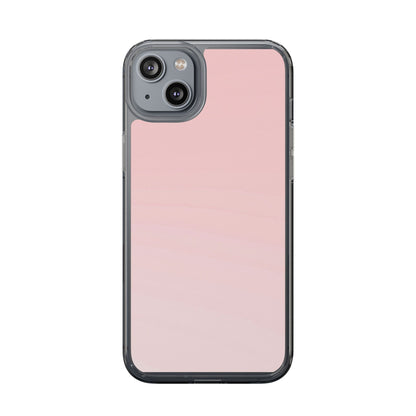 Clear Phone Case – Soft Blush