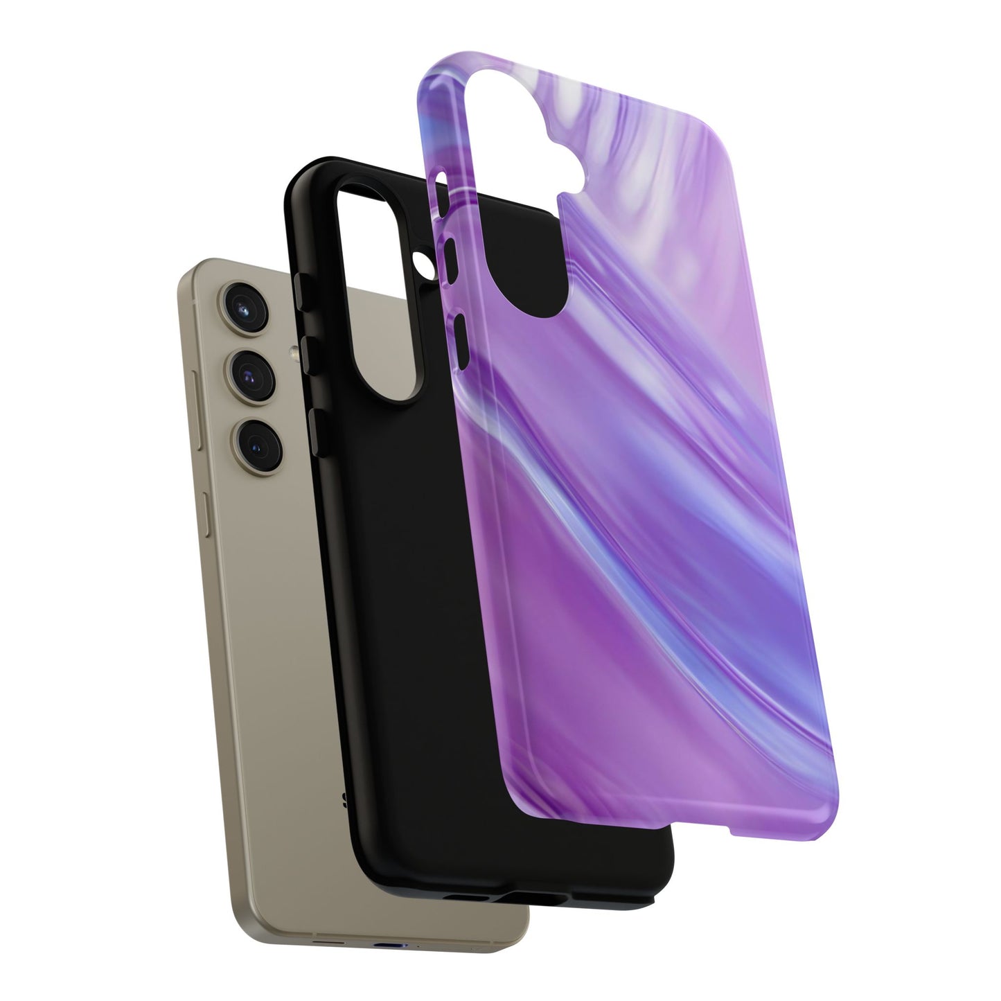 Protective Phone Case – Lavender Wave