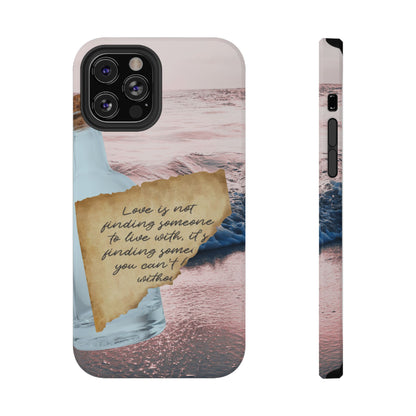 Impact-Resistant Phone Case – Written in the Tide – Compatible with iPhone 11–17 & Samsung Galaxy S22–S26 Series