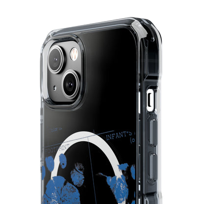 Clear Magnetic Phone Case – Mom’s Little Blue Footprints