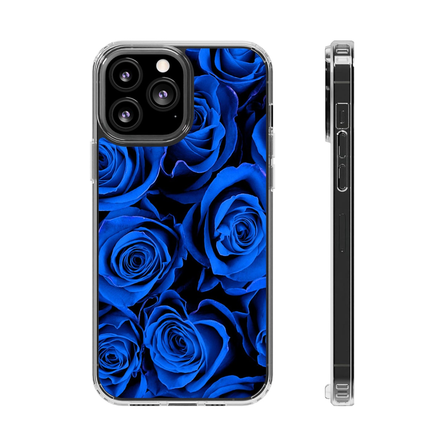 Clear Magnetic Phone Case – Midnight Bloom