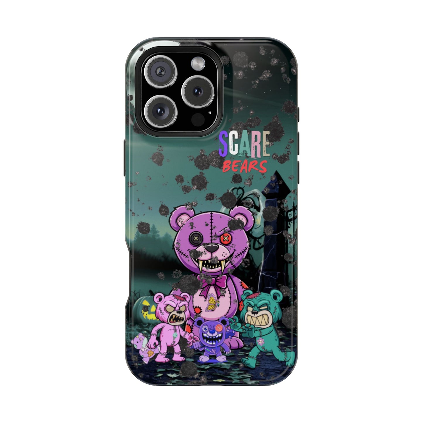 Wireless-Charging Compatible Case – Scare Bears