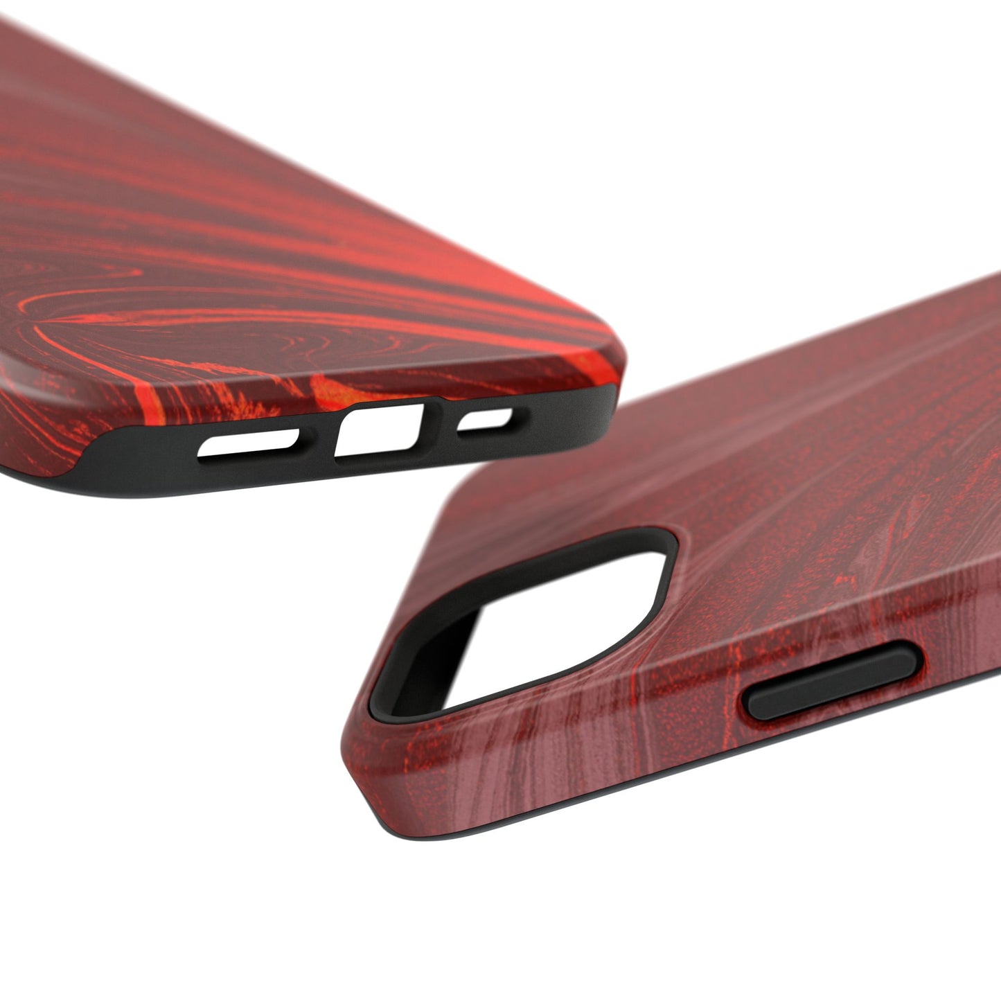 Impact-Resistant Phone Case — Crimson Current