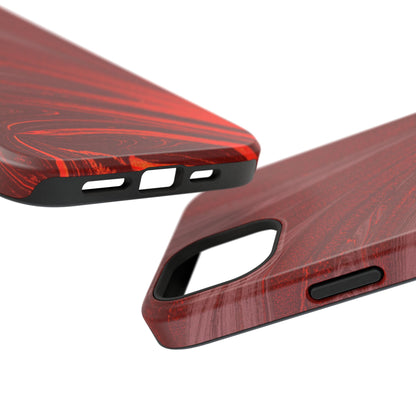 Impact-Resistant Phone Case — Crimson Current