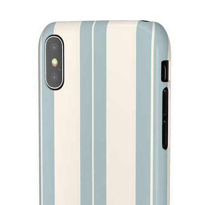 Snap Phone Case – Coastal Stripe