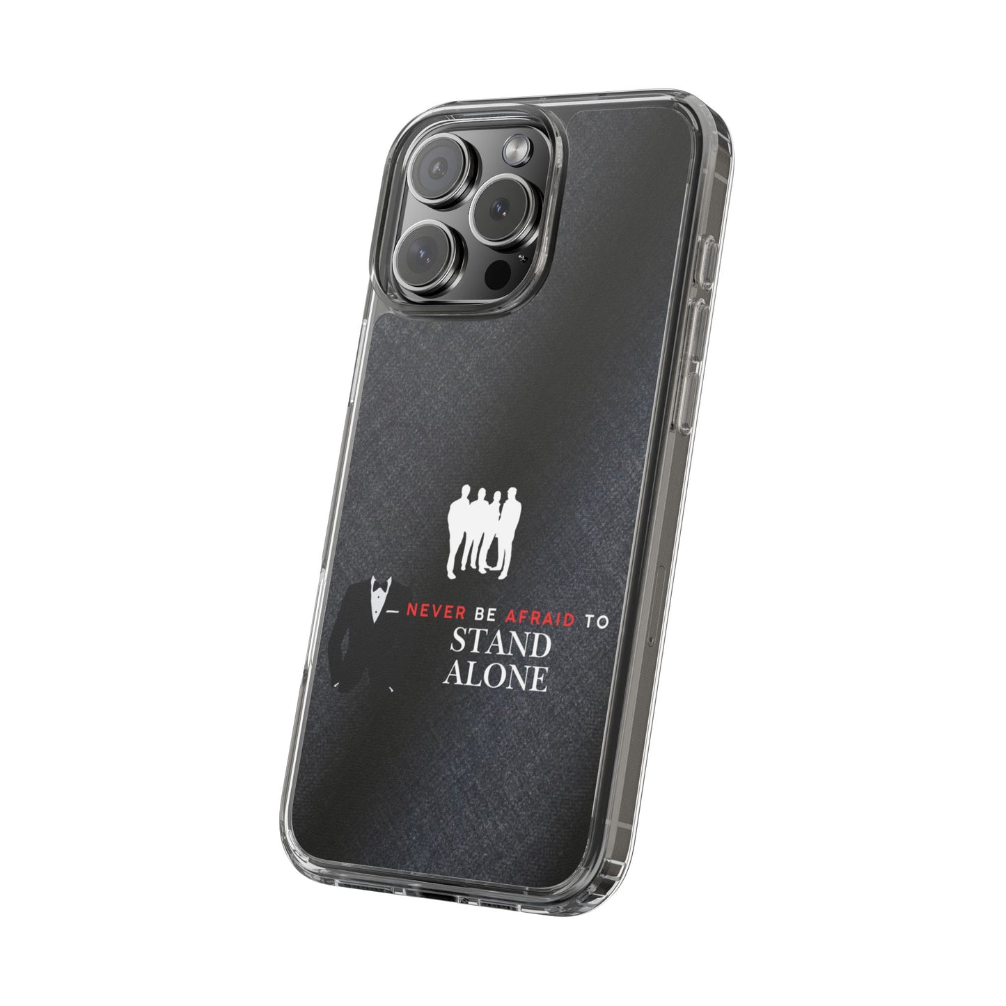 Clear Phone Case – Stand Alone