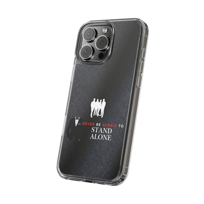 Clear Phone Case – Stand Alone