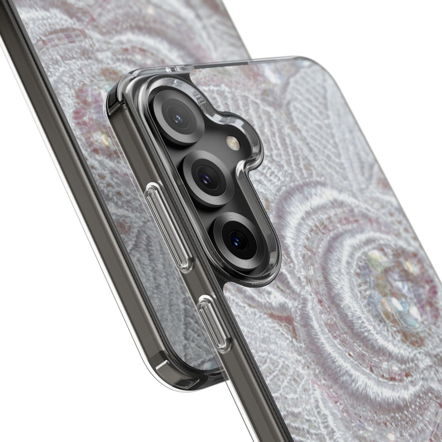 Clear Phone Case – Lace Veil