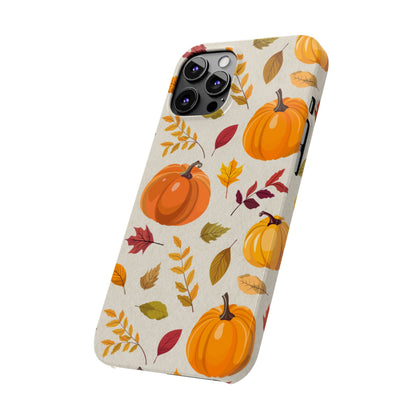 Slim Phone Case – Falling for Pumpkin