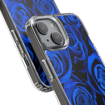 Clear Phone Case – Midnight Bloom