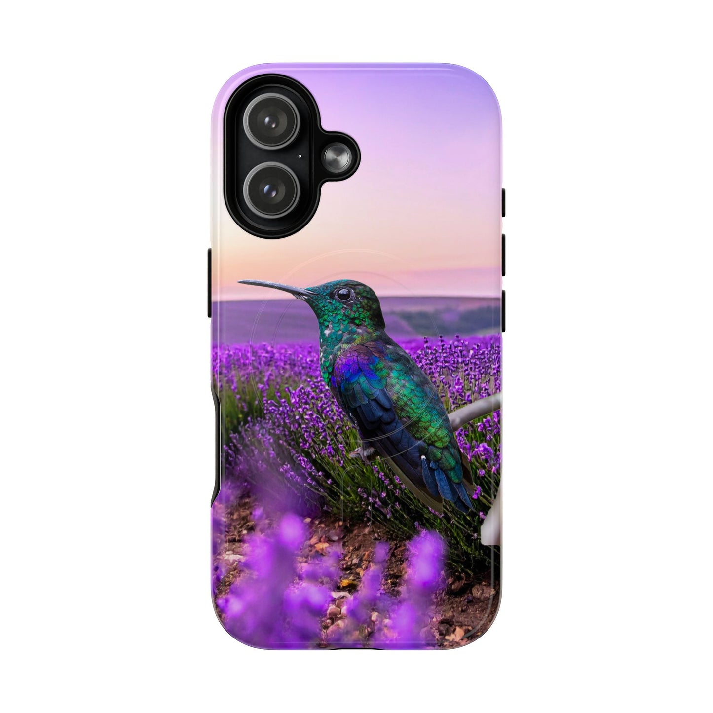 Protective Magnetic Phone Case – Hummingbird Reverie