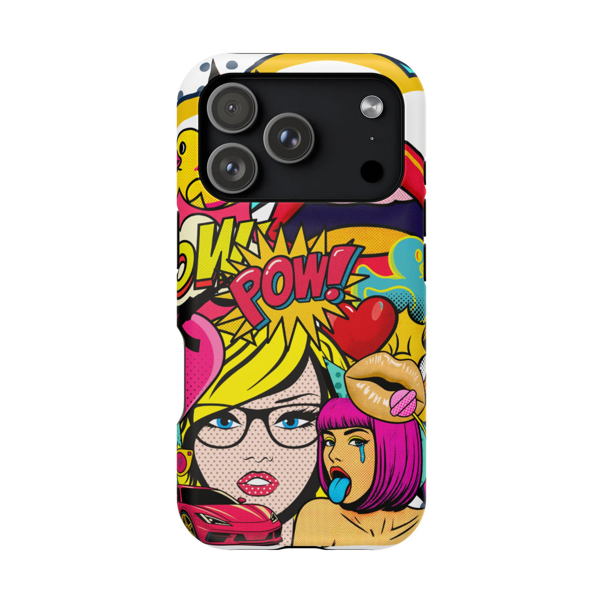 Impact-Resistant Phone Case – Pop Off – Compatible with iPhone 11–17 & Samsung Galaxy S22–S26 Series