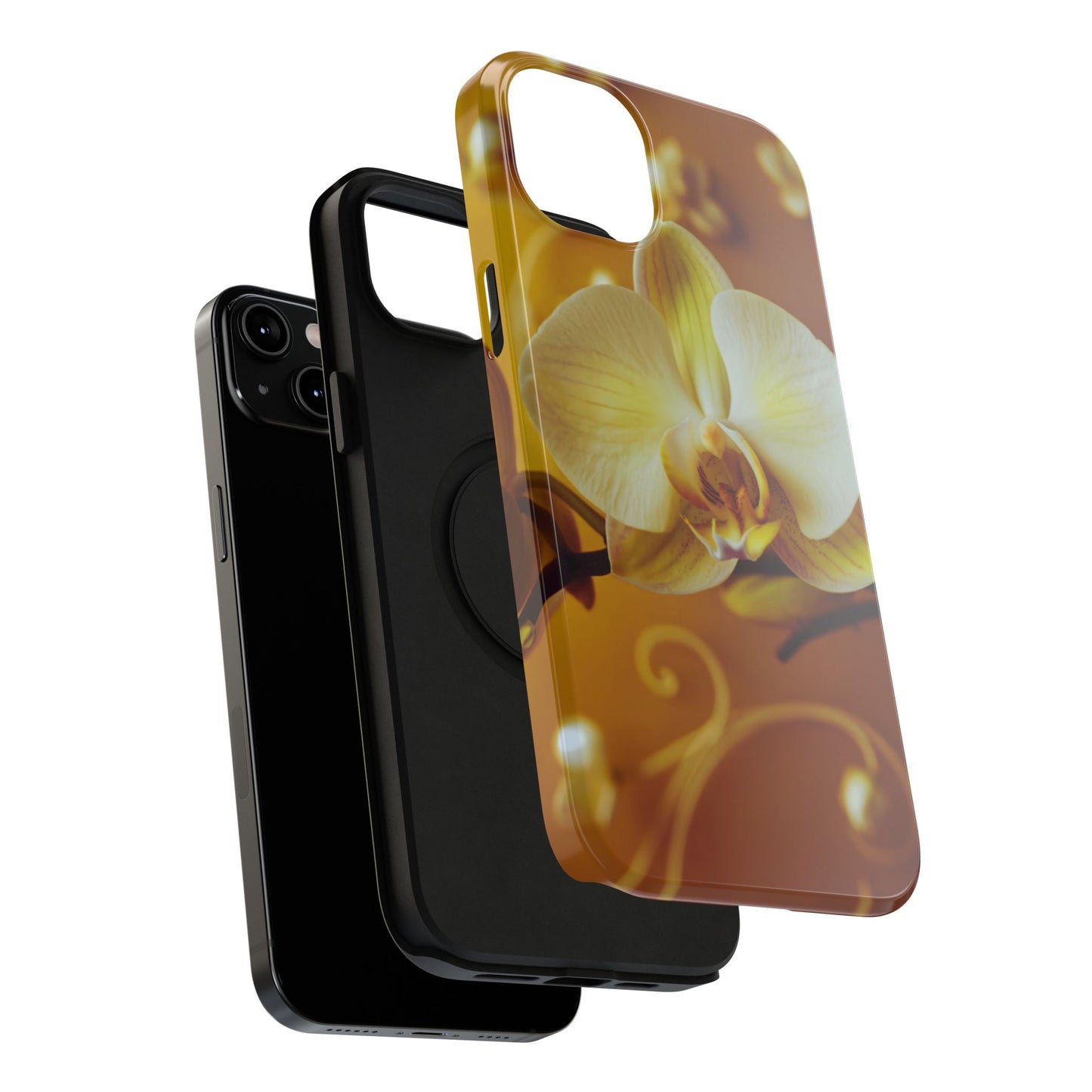 Protective Phone Case – Amber Orchid