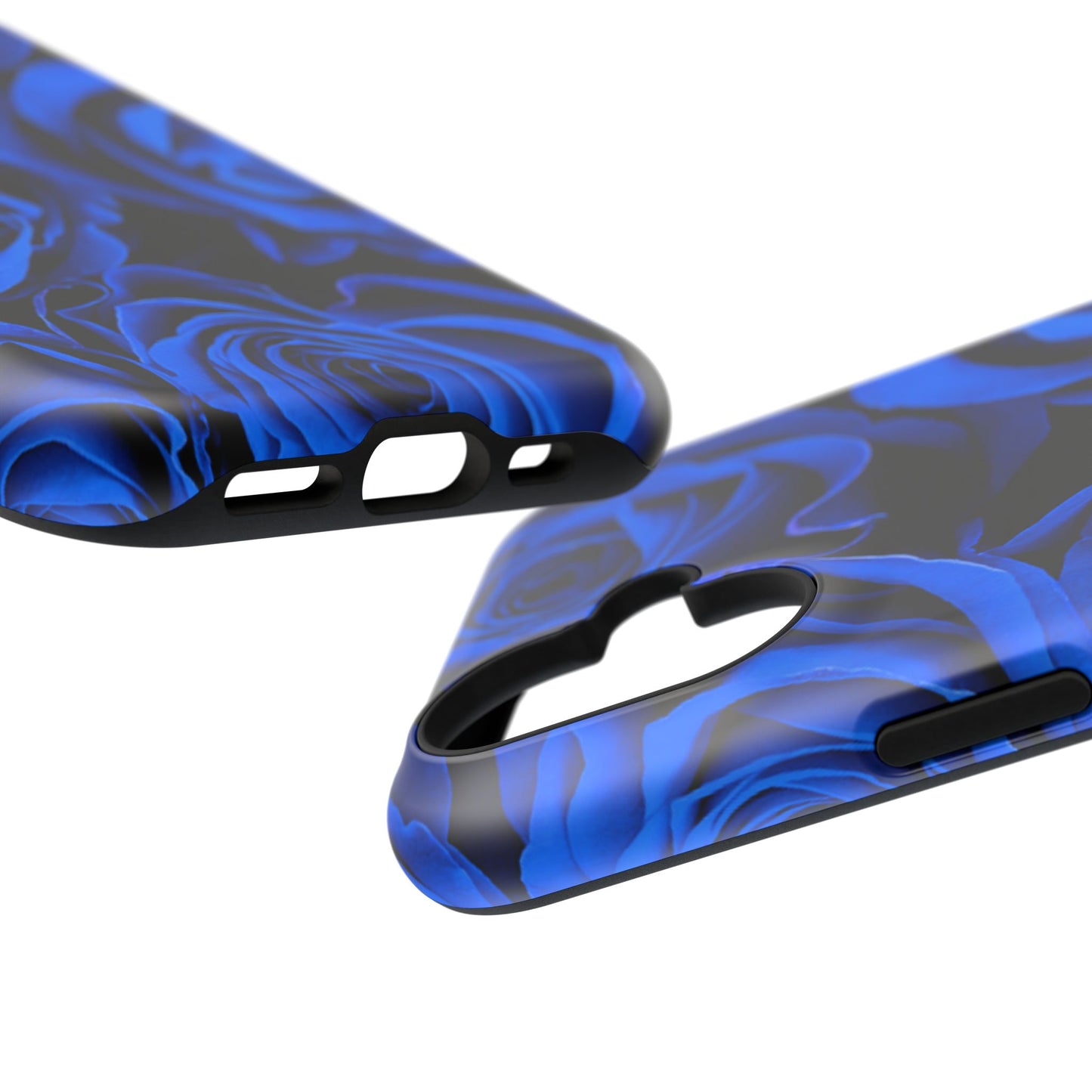 Impact-Resistant Phone Case – Midnight Bloom
