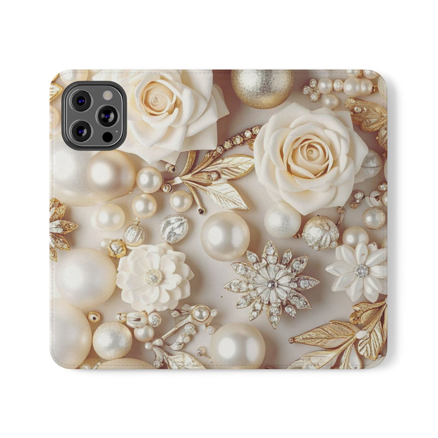 Flip Case – Ivory Opulence