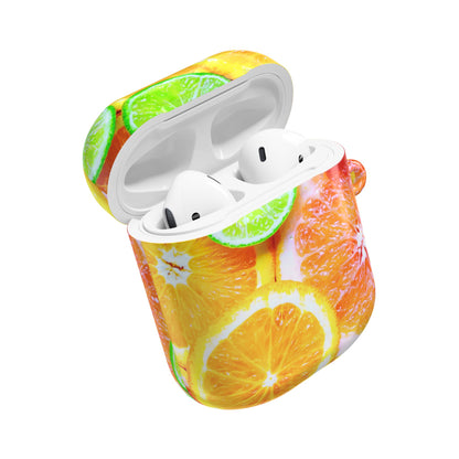 Earbud Case Cover – Sunkissed Citrus