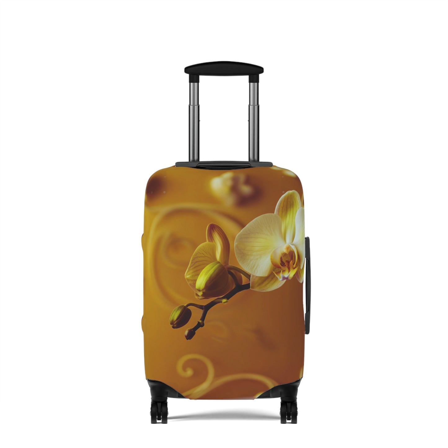 Luggage Cover – Amber Orchid