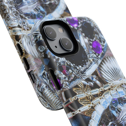 Protective Magnetic Phone Case – Chrome Jewel