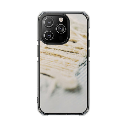 Clear Magnetic Phone Case – Woven Warmth