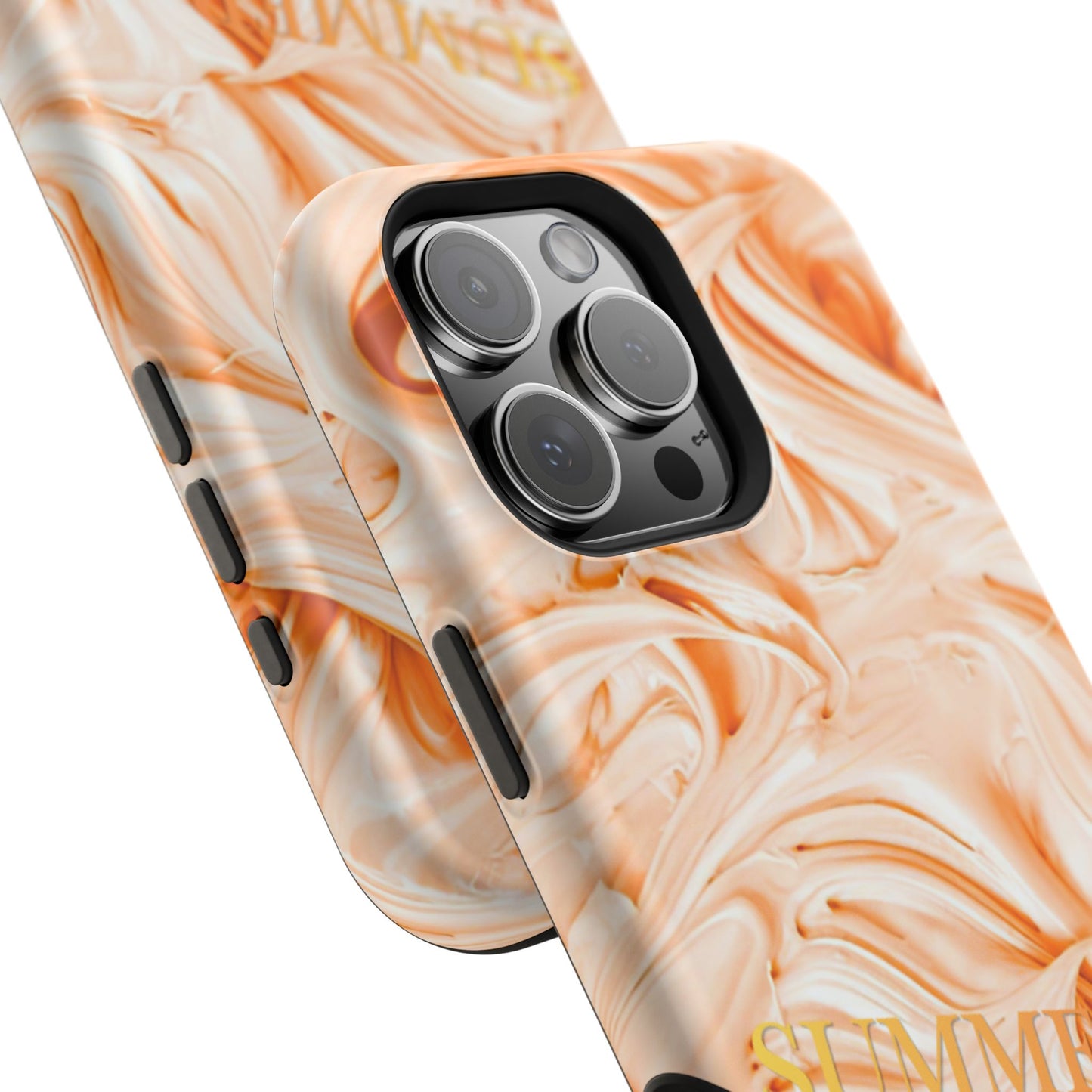 Impact-Resistant Phone Case – Peach Sorbet
