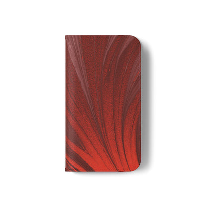 Flip Case – Crimson Current
