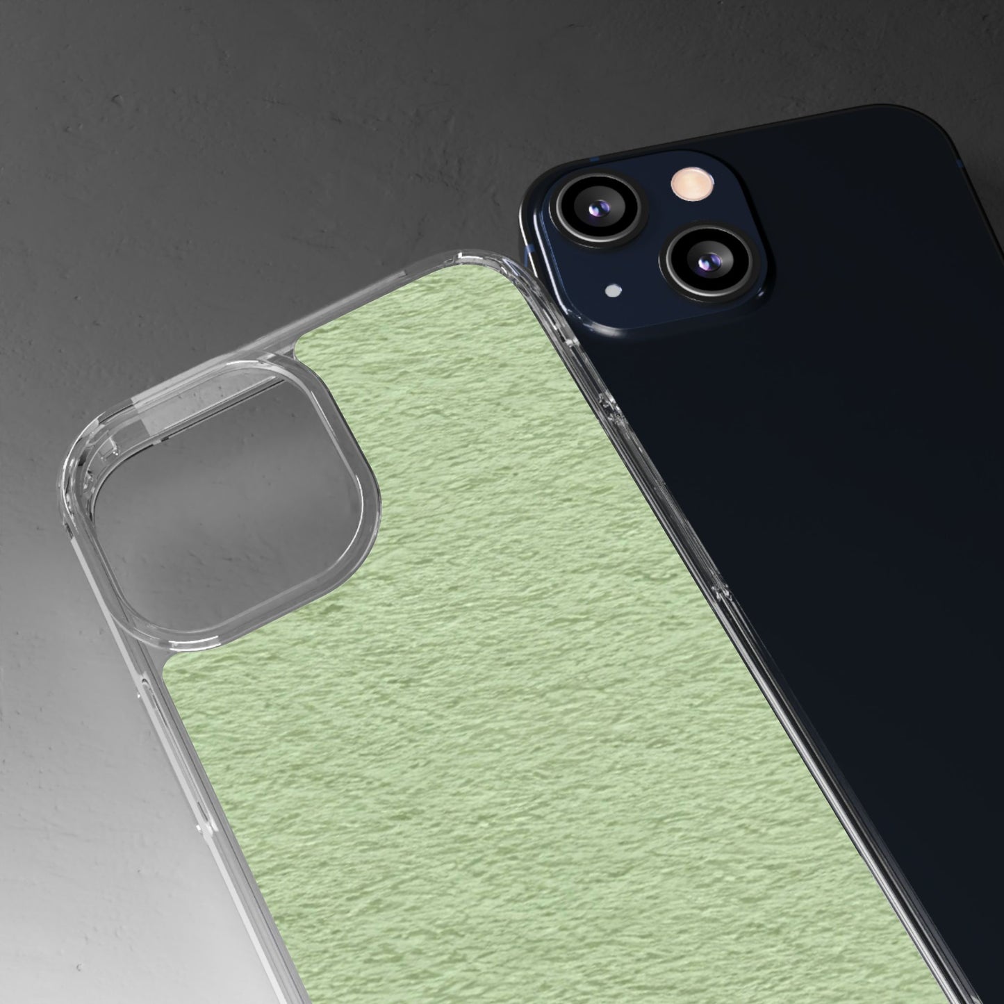 Clear Phone Case – Matcha Wash