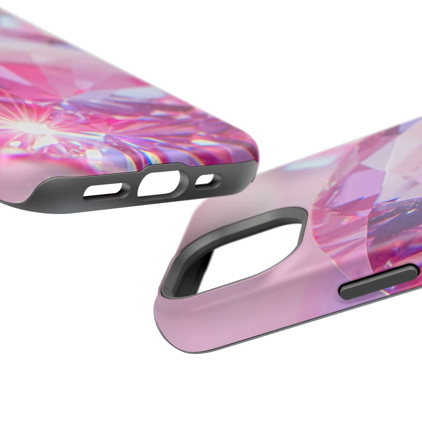 Wireless-Charging Compatible Case – Pink Ice