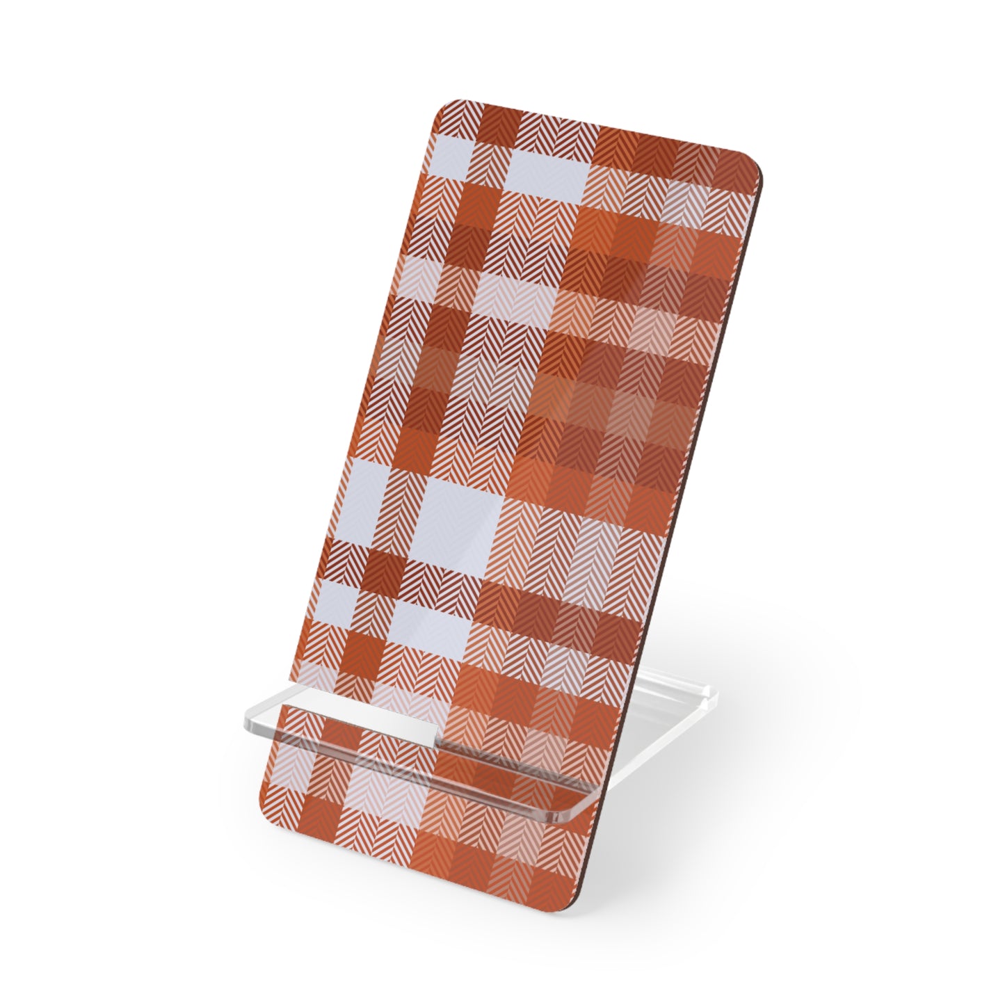 Phone Stand – Spiced Plaid