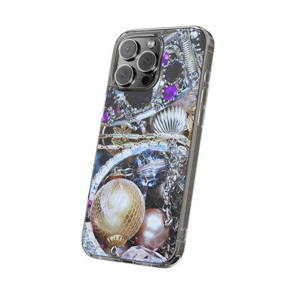 Clear Phone Case – Chrome Jewel