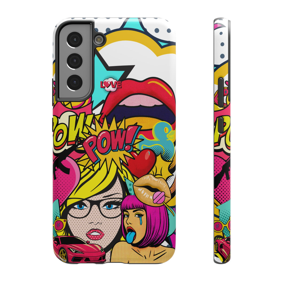 Impact-Resistant Phone Case – Pop Off – Compatible with iPhone 11–17 & Samsung Galaxy S22–S26 Series