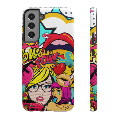 Impact-Resistant Phone Case – Pop Off – Compatible with iPhone 11–17 & Samsung Galaxy S22–S26 Series