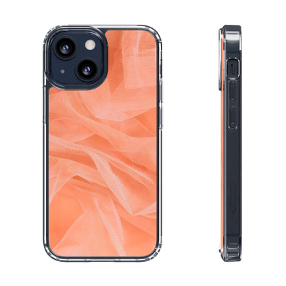 Clear Phone Case – Coral Veil