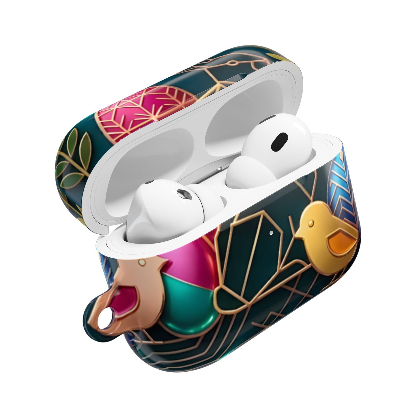 Earbud Case Cover – Jeweled Garden