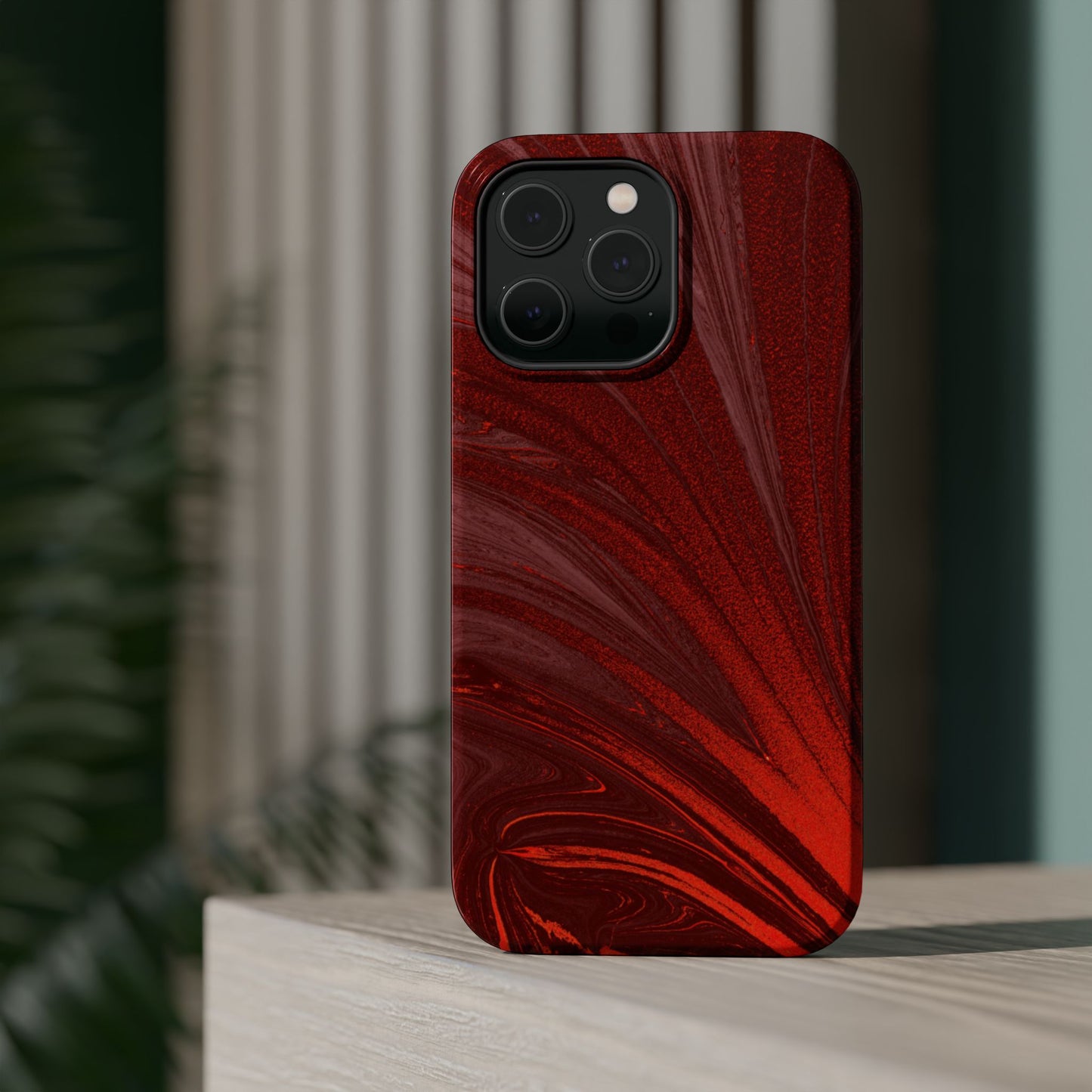 Wireless-Charging Compatible Case – Crimson Current