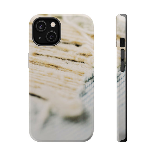 Wireless-Charging Compatible Phone Case – Woven Warmth