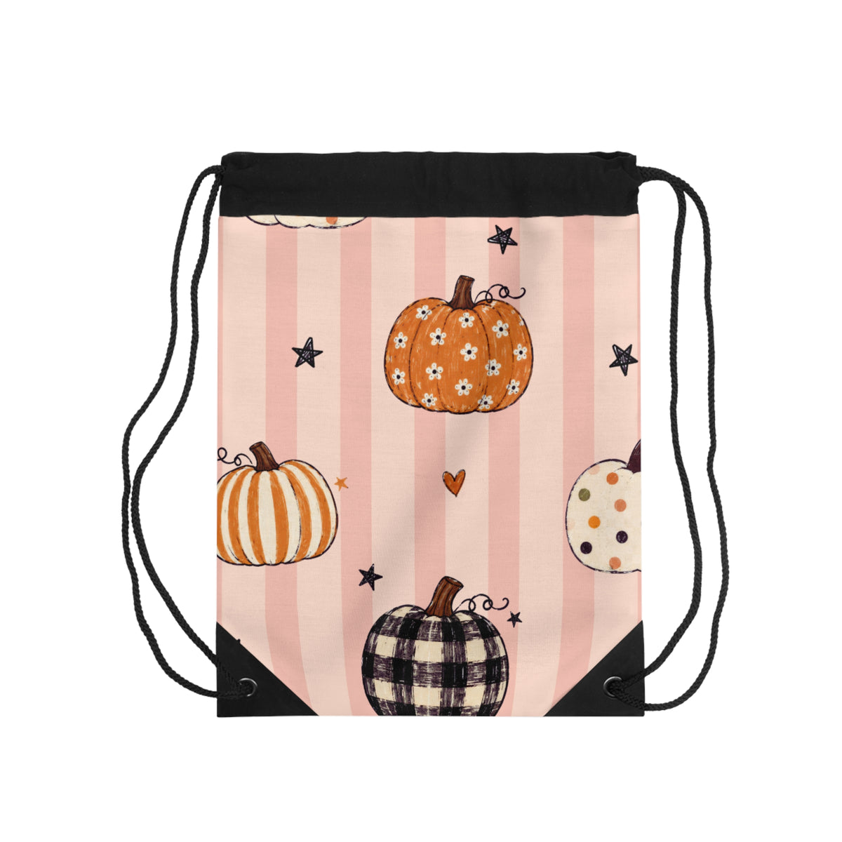 Drawstring Bag – Pumpkin Picnic