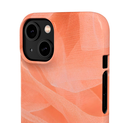 Snap Phone Case – Coral Veil