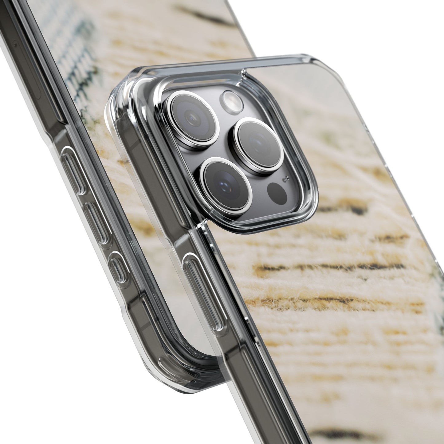 Clear Magnetic Phone Case – Woven Warmth