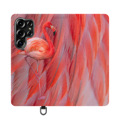 Flip Case – Scarlet Plume