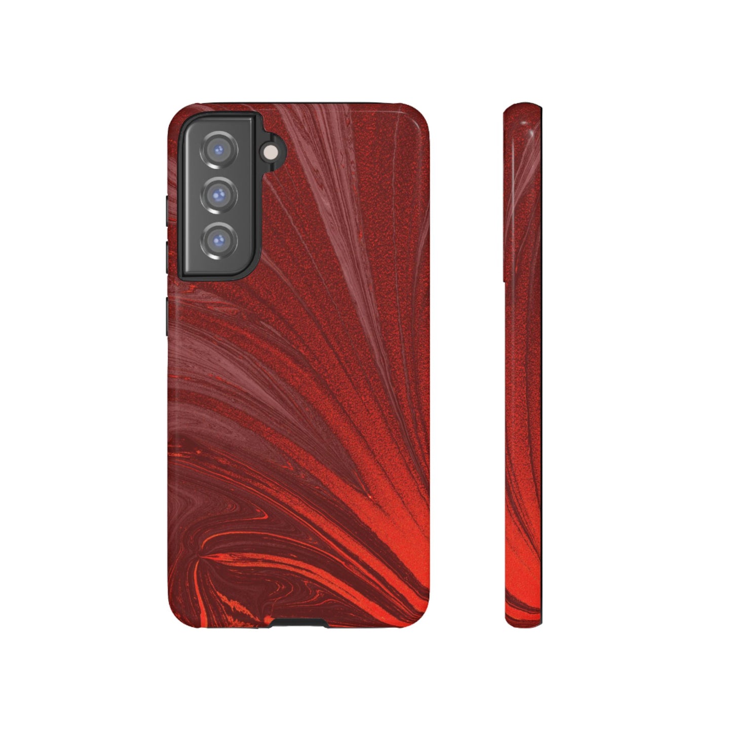 Protective Phone Case – Crimson Current