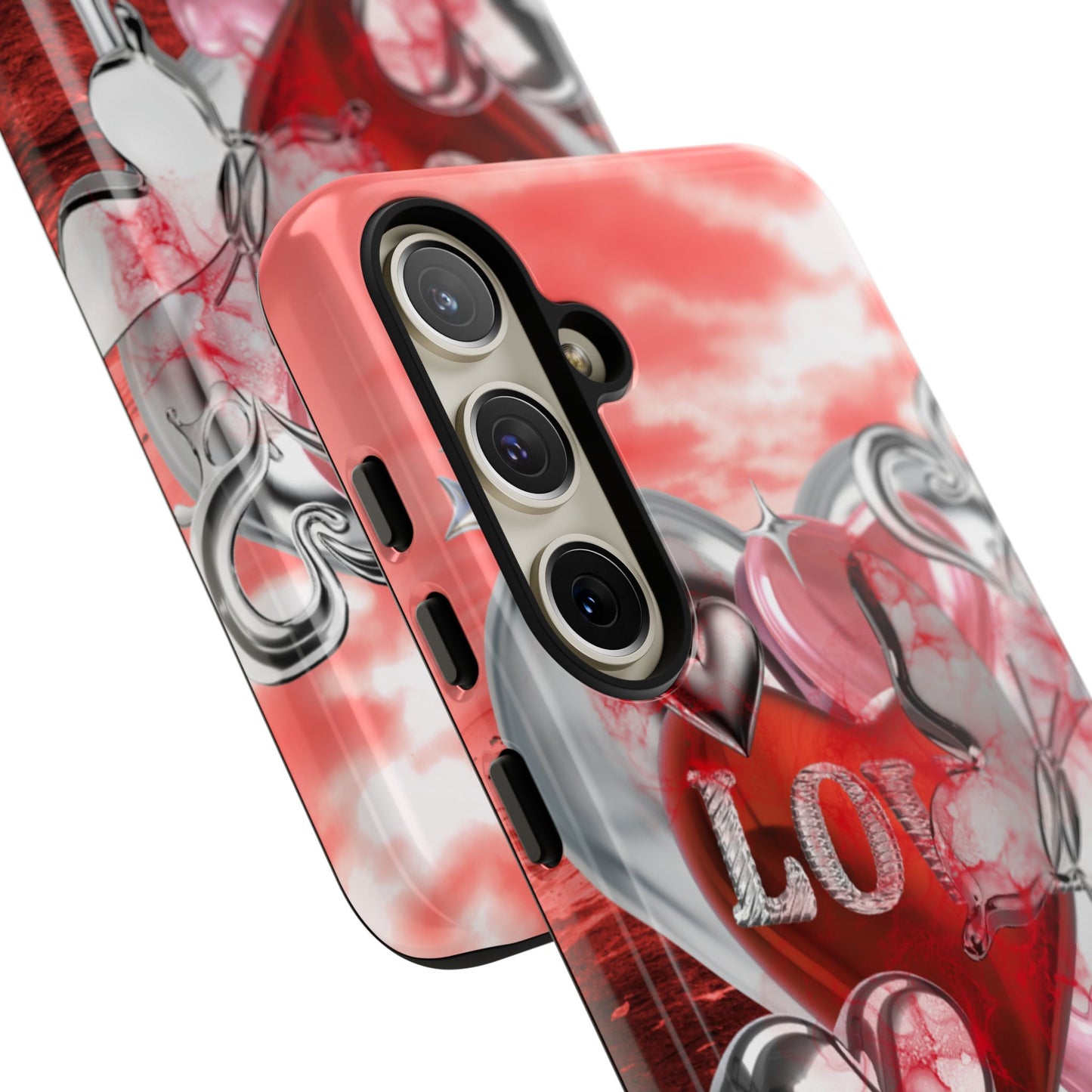 Protective Phone Case – Chrome Love