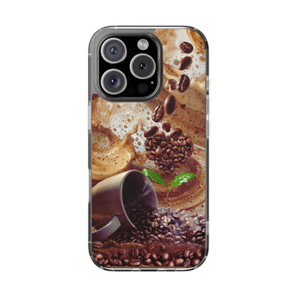 Clear Magnetic Phone Case – Love at First Sip